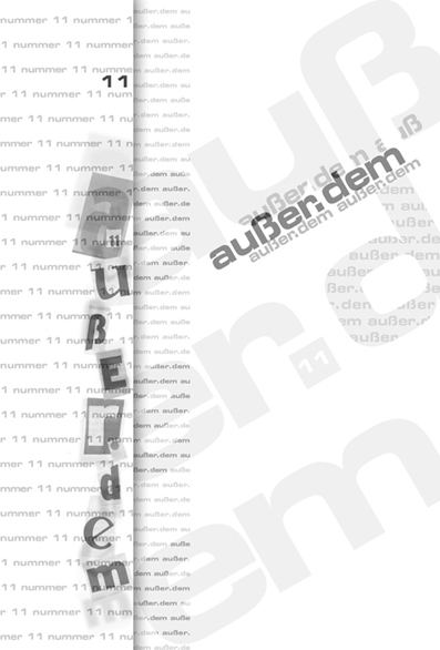 außer.dem 11 Cover