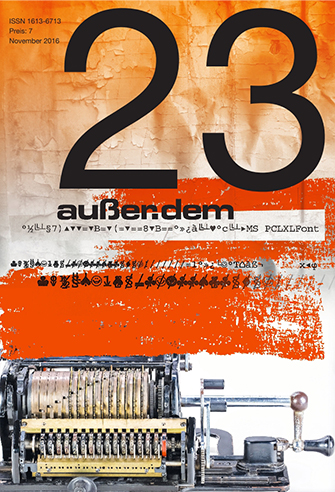 außer.dem 23 Cover